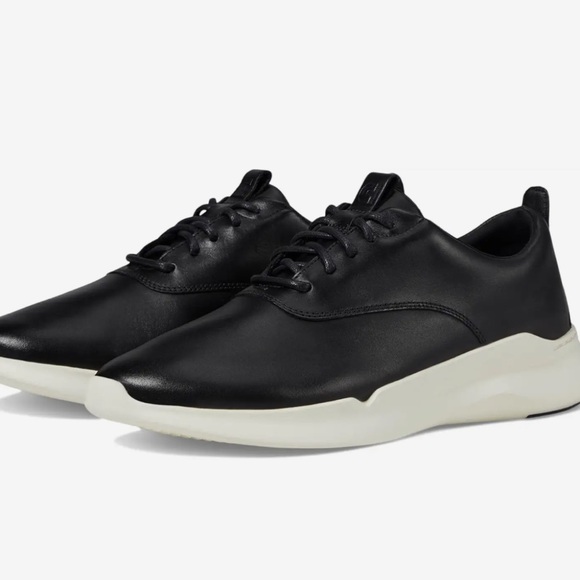 NWT Cole Haan Grand Crosscourt Runox Sneaker Black Leather Size 10